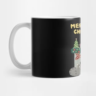 Merry Christmas cats Mug